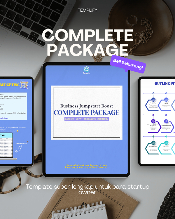 3 Business Jumpstart Boost Complete Package